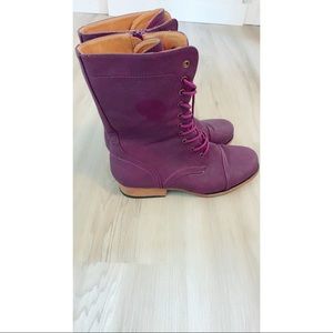 lavender boots just fab